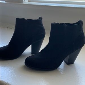 Black Heel Booties